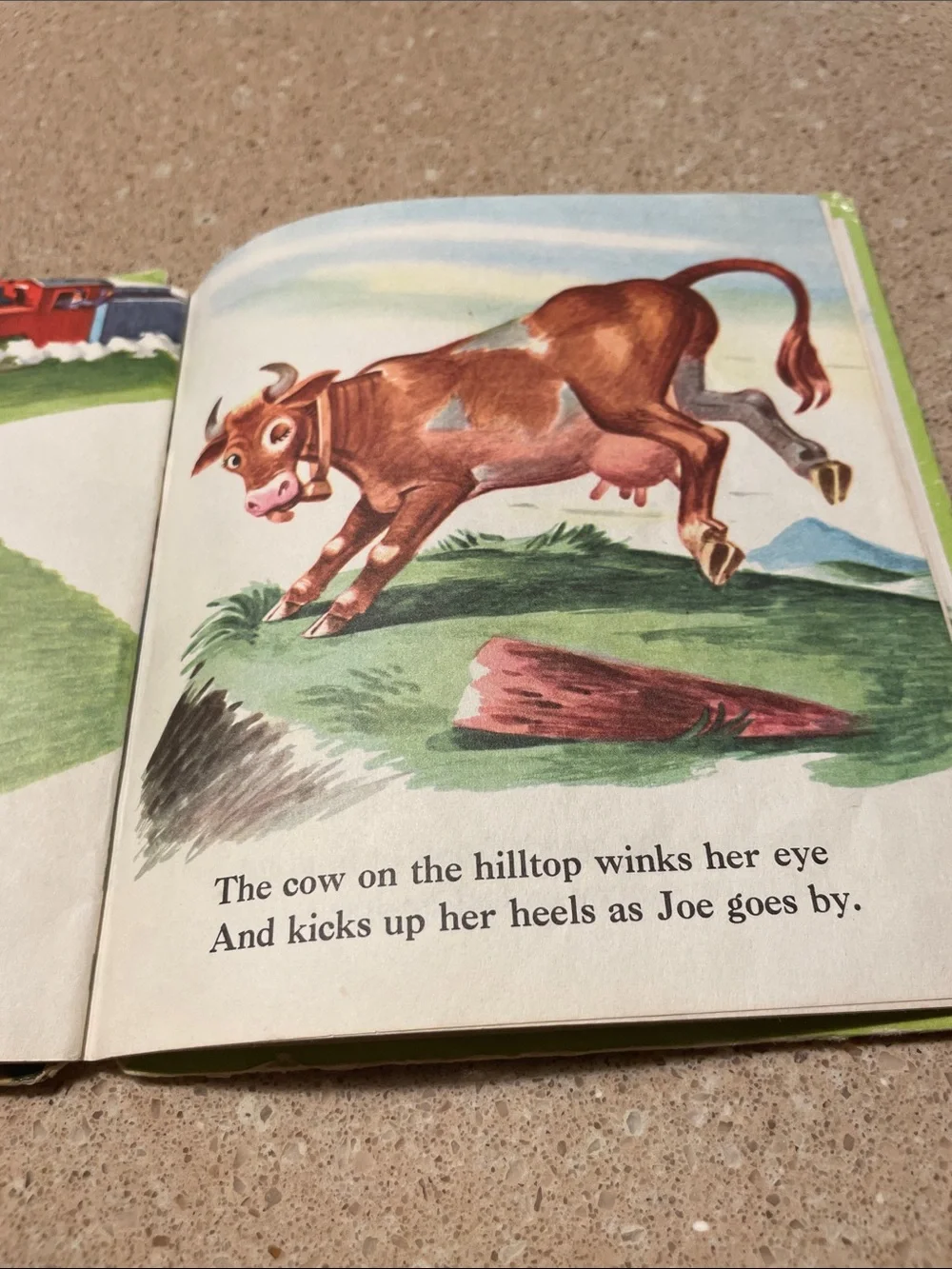 Train Coming! Kids Puzzle Book - Red & Black Locomotive